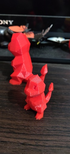 Low Poly Pokemon  3D Print 31850