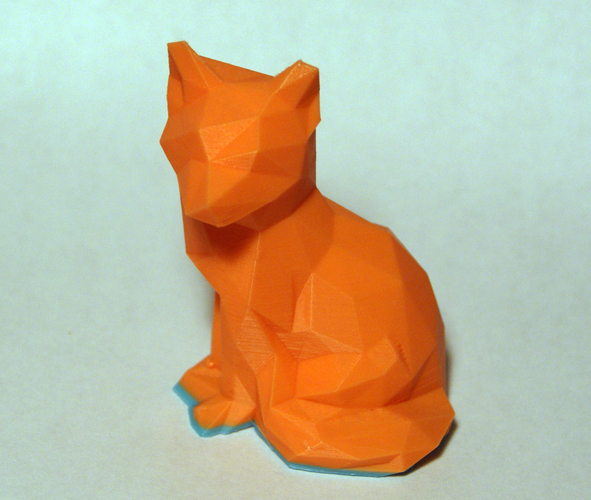 Low Poly Fox 3D Print 3217