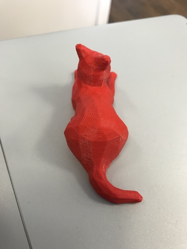 Low Poly Cat 3D Print 33350