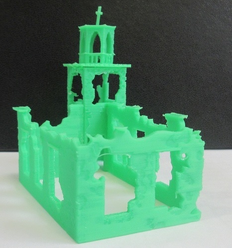 Ruined church 3D Print 34093