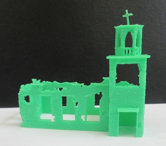 Ruined church 3D Print 34096