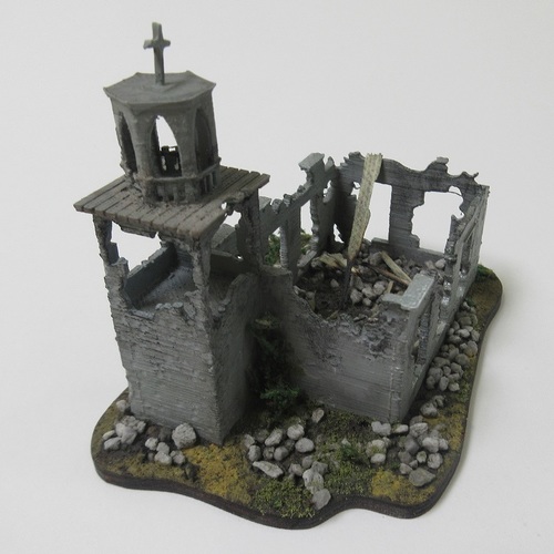 Ruined church 3D Print 34098