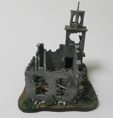 Ruined church 3D Print 34100