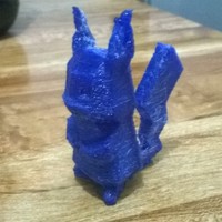Small Low Poly Pokemon  3D Printing 3496