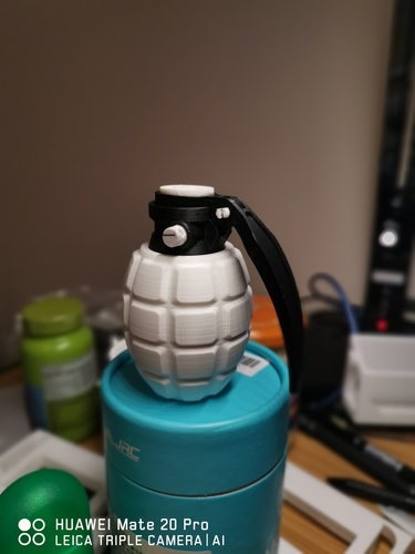 Grenade spice jar 3D Print 35360