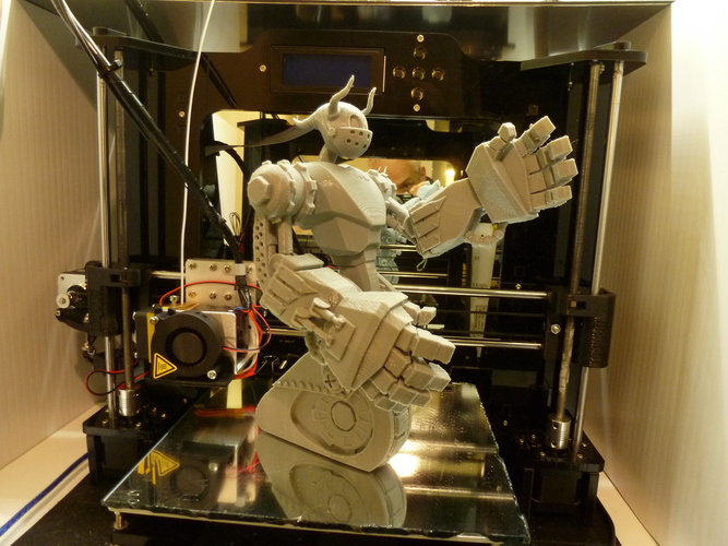 Charger Robot 3D Print 3552