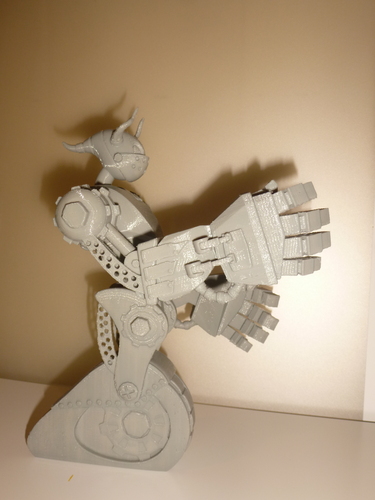 Charger Robot 3D Print 3553