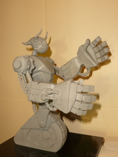 Charger Robot 3D Print 3554