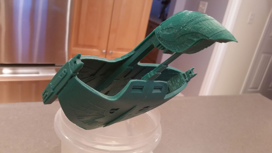 Romulan 'Warbird' Disruptor Array - D'deridex Class 3D Print 3693