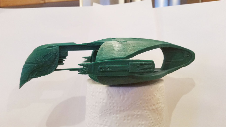 Romulan 'Warbird' Disruptor Array - D'deridex Class 3D Print 3694