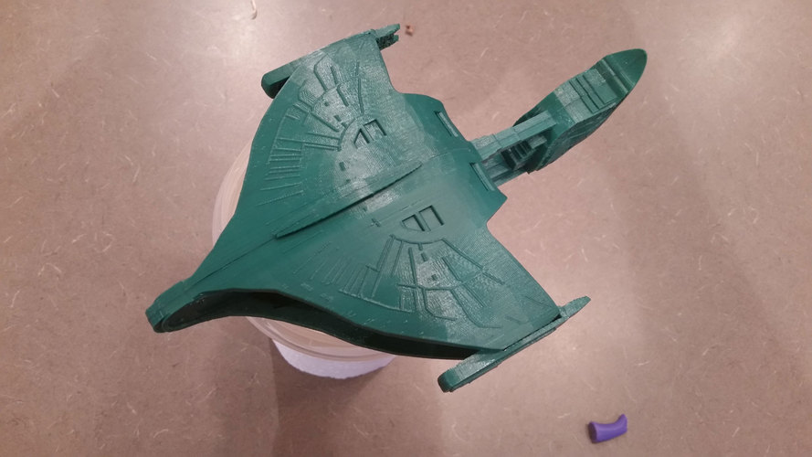 Romulan 'Warbird' Disruptor Array - D'deridex Class 3D Print 3695