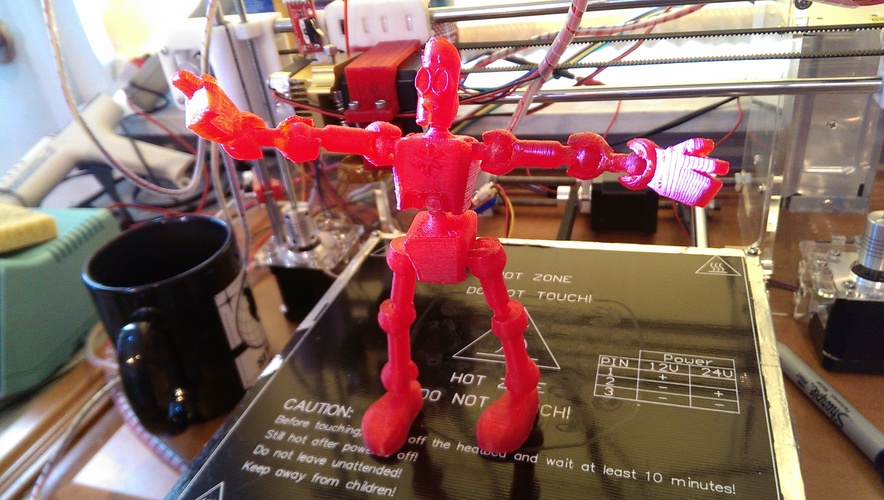 Modular CyBot toy 3D Print 373