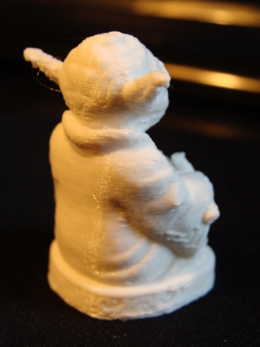 Improved Yoda Buddha w/ Lightsaber  3D Print 3813