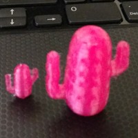 Small Cactus toothpick 3D Printing 3819