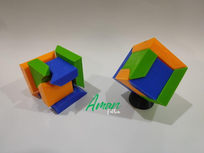 Puzzle Cube 3D Print 39215