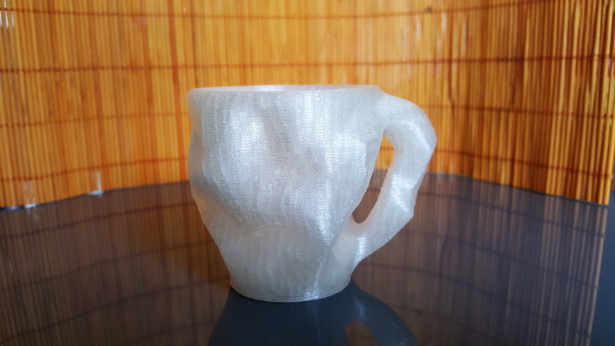 Crushed Espresso cup 3D Print 3973