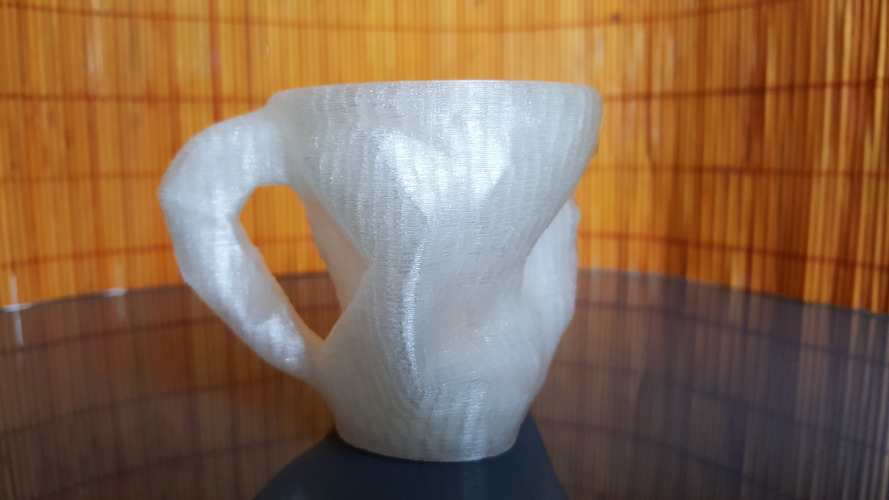 Crushed Espresso cup 3D Print 3974