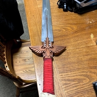 Small Warhammer 40K - Inquisitor Sword 3D Printing 40878