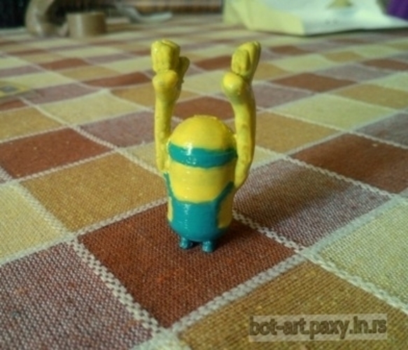 Minions Linking 3D Print 4209