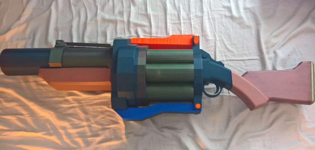 Team Fortress 2 - Grenade Launcher - Demoman 3D Print 42740