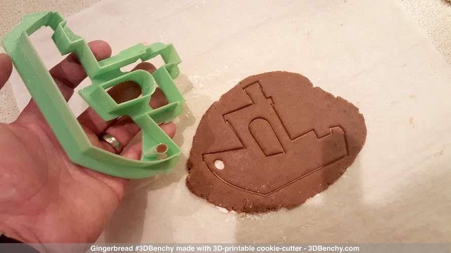 #3DBenchy Cookie-Cutter 3D Print 4329
