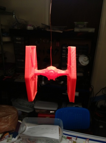 Low Poly Tie Fighter - Star Wars 3D Print 4417