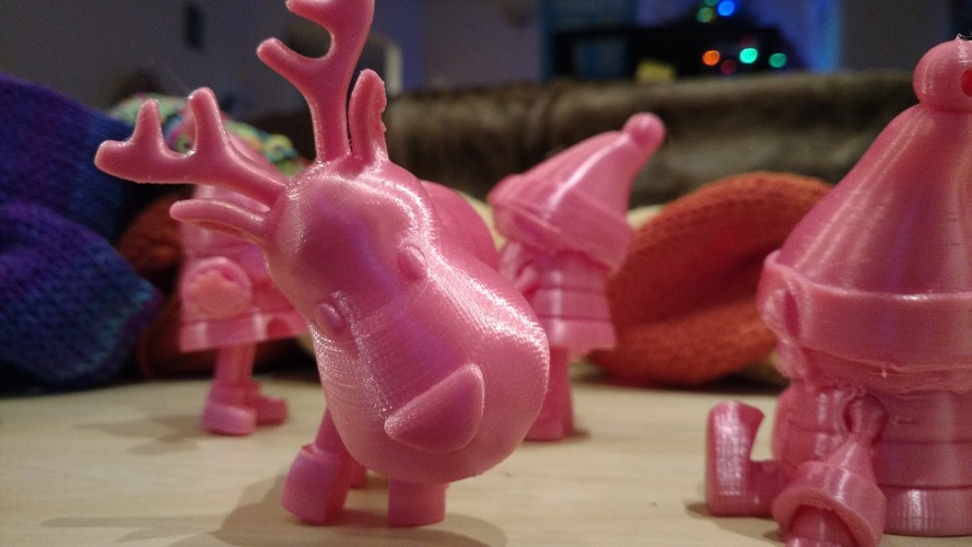 Articulated Christmas Toys 3D Print 4450