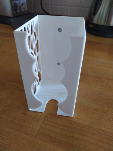 Teabag Dispenser Cupboard Voronoi Sytle 3D Print 44972