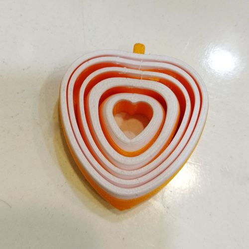 Coeurs tournants liés - turning hearts 3D Print 45109