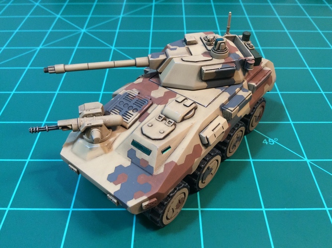 Mk.V (Okapi) A.M.V.P. fictional armored vehicle 3D Print 45582