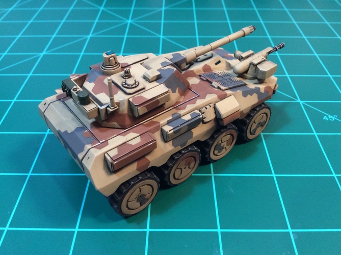 Mk.V (Okapi) A.M.V.P. fictional armored vehicle 3D Print 45583