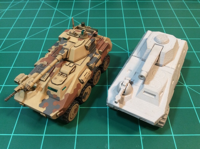 Mk.V (Okapi) A.M.V.P. fictional armored vehicle 3D Print 45584