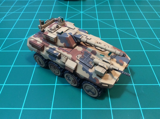 Mk.V (Okapi) A.M.V.P. fictional armored vehicle 3D Print 45585