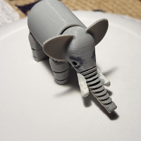Small Elephant 3D Printing 45626