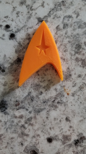 Star Trek TOS Enterprise Logo 3D Print 45785