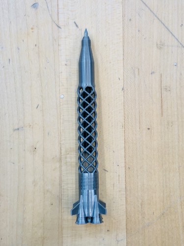 Rocket Pen with magnetic holder 3D Print 46332