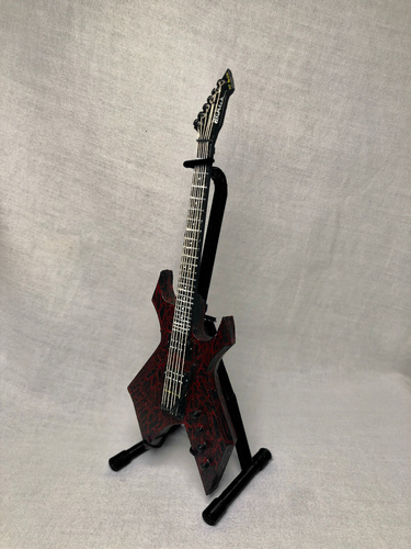 Stranger Things Eddie's Guitar BC Rich Warlock Guitar Replica 3D Print 46374