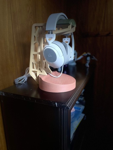 Headphone Stand 3D Print 46523