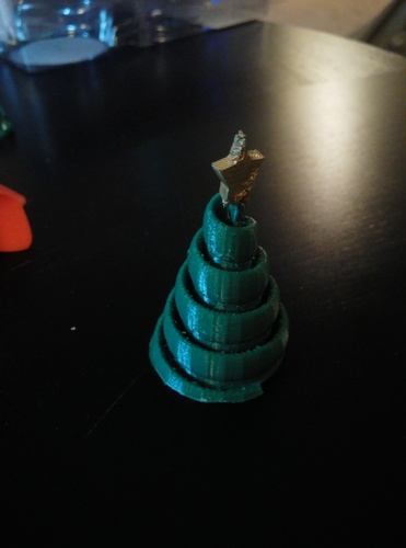 swirl xmas trees smaller 3D Print 4666