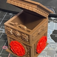Small The Tudor Rose Box (with secret lock) 3D Printing 47032