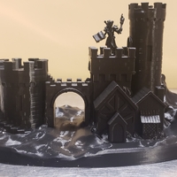 Small Castle Gate 2 3D Printing 47145