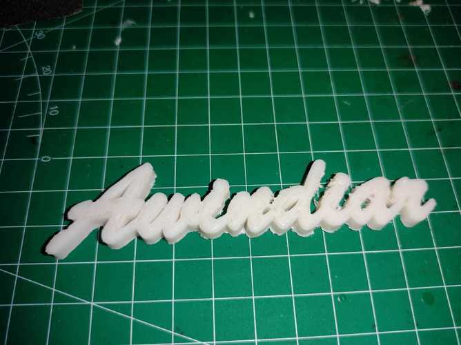 name tag Awindiar keychain 3D Print 47240