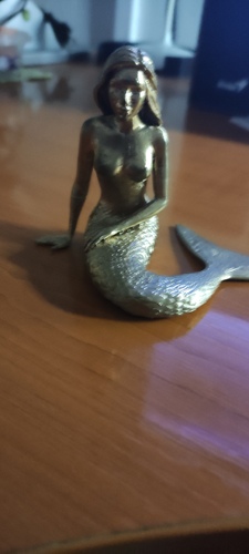 Thinking Mermaid 3D Print 48357