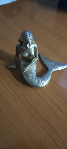 Thinking Mermaid 3D Print 48359