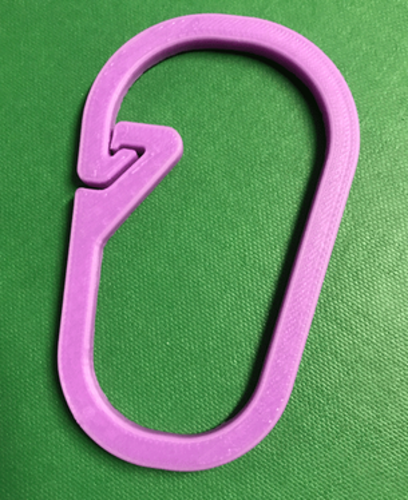 Claw Carabiner (part of Med Kit) 3D Print 48495