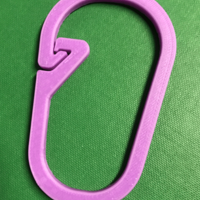 Small Claw Carabiner (part of Med Kit) 3D Printing 48495