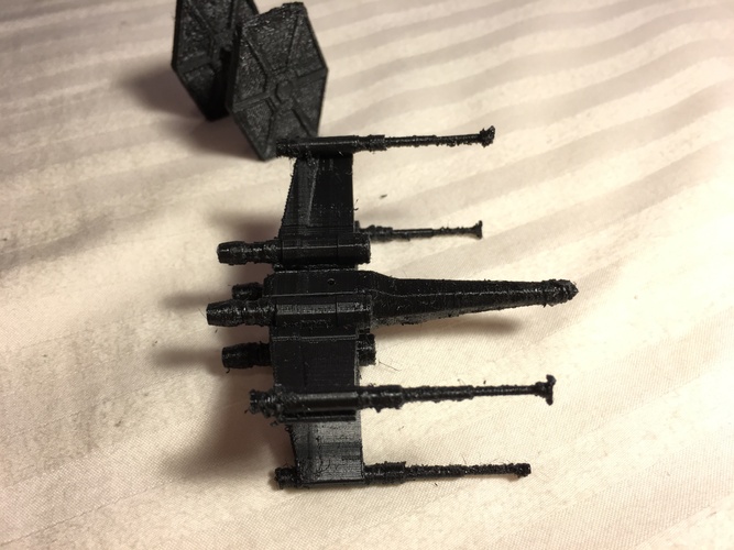 Low Poly X-Wing - Star Wars 3D Print 4861