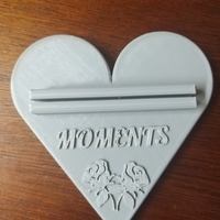 Small Heart Photo Frame 3D Printing 49099