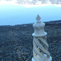 Small Spiral Chess Set (Large) 3D Printing 4917