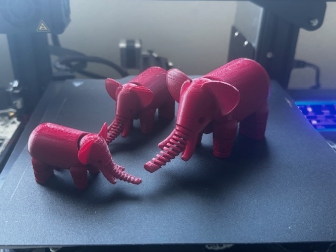 Elephant 3D Print 49190